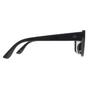 Black Montana Black Rectangle Shiny Black Smoke Polarized MP193, Image 4 of 4