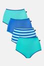 Multi Pack of Four "Seagreen" Bamboo Full Briefs, Image 1 of 8