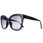 Black Karen Millen Black Square Black Dark Grey Gradient KM5052, Image 2 of 4
