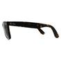 Brown Ray-Ban Brown Rectangle Tortoise Green Sunglasses, Image 3 of 4