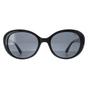Black Invu Black Oval Black Grey Polarized B2022, Image 1 of 5