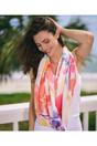 Coral Pia Rossini Coral Brea - Lightweight Summer Scarf, Image 1 of 1