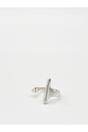 Silver Geometric Shape Ring in Silver, Image 1 of 3