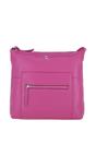 Raspberry 'Bondoran' Versatile Real Leather Shoulder Bag, Image 1 of 4