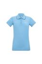 Light Denim Remex II Polo Neck TShirt, Image 2 of 4