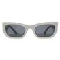 White Miu Miu White Rectangle White Dark Grey MU09WS, Image 1 of 4