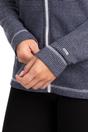 Navy Rootless Stripe Marl AT200 Fleece Jacket, Image 3 of 8