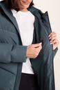 Grey Raleigh Luxe Shower Resistant Down Jacket, Image 5 of 6
