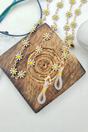 White Daisy Sunglass & Reading Glass Chain, Image 1 of 3