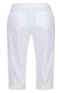 White Bayletta Capri Trousers, Image 2 of 6