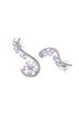 Lilac Blooming purple Earrings, Image 3 of 4