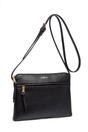 Black Front Pocket Cross Body Bag, Image 1 of 2