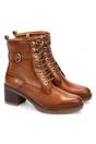 Brown Women’s Combat Ankle Boots -W7H-8510, Image 2 of 8