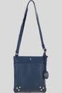 Navy 'Doriana' Real Leather Crossbody Bag, Image 2 of 5
