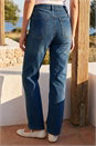 Denim Straight Leg Stretch Jeans, Image 3 of 4