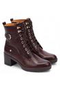 Brown Women’s Combat Ankle Boots -W7H-8510, Image 2 of 7
