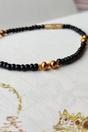 Gold Bead Nazar Mangalsutra Bracelet, Image 2 of 2