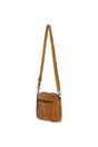 Yellow Real Leather Vintage Cross Body Bag, Image 3 of 5