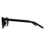 Black Saint Laurent Black Rectangle Shiny Black Grey SL 613, Image 3 of 3