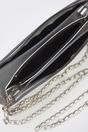 Silver Studded Small Cross-Body Wallet Bag, Image 3 of 3