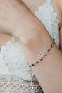 Gold Turkish Evil Eye Beaded Bracelet, Image 1 of 2