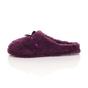 Purple AJVANI Purple Fleece Mules Slippers, Image 2 of 5