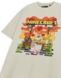 Beige Minecraft Heart Animals T-Shirt, Image 5 of 6