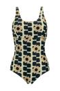 Multi Orla Kiely Square Flower Swimsuit, Image 1 of 4