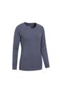 Dark Grey Quick Dry Long Sleeved Top, Image 2 of 4