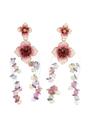 Pink Diva Collection Double Boho Floral Hanging, Image 1 of 5
