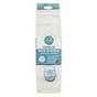 White 3 Pack Diabetic Slipper Socks with Grips, Image 3 of 3