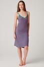 Teal British Boxers Teal "Spectra Leopard" Bamboo Strappy Nightdress, Image 1 of 4