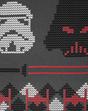Charcoal Star Wars Darth Vader Fair Isle T-Shirt, Image 3 of 4