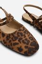 Multi Alena Double Strap Backless Mary Jane Flats, Image 5 of 7
