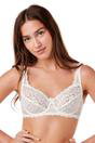 Ivory Classic Floral Lace Underwired Bra, Image 1 of 5