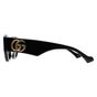 Black Cat Eye Shiny Black Grey GG1421S, Image 3 of 4