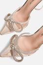 Silver Midnight Clear Perspex Pointed Toe High Heels, Image 4 of 4
