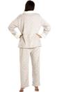 Light Grey Supersoft Glitter Heart Pyjama Set, Image 3 of 5