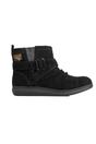 Black Mint Suede Ankle Boots, Image 3 of 4