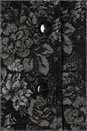 Grey Floral Jacquard Coat, Image 7 of 7