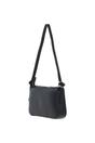 Black 'Tesoro Pelle' Plain Shoulder Bag, Image 2 of 3