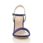 Royal Blue Barely There Strappy High Heeled Sandals, Image 6 of 6