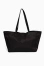 Black Plain Large Carry All Tote Bag, Image 1 of 2