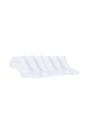 White 6 Pack Low Cut Trainer Gym Socks, Image 1 of 3