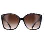 Brown Michael Kors Brown Square Bright Blue Tortoise Brown Gradient MK2201 Malia, Image 1 of 4