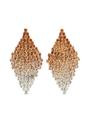 Orange Diva Collection Chandelier Drop Earrings, Image 1 of 5
