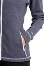 Navy Rootless Stripe Marl AT200 Fleece Jacket, Image 4 of 8