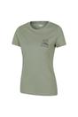 Khaki Lake District Sunset TShirt, Image 4 of 4