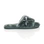 Grey AJVANI Grey Peep Toe Sandals Slippers, Image 2 of 6