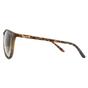 Brown Cat Eye Havana Brown Gradient Polarized Sunglasses, Image 3 of 4